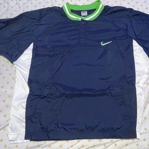 Vintage Nike Wind Breaker Jacket 
Stitched and Embroidered
Perfect Condition